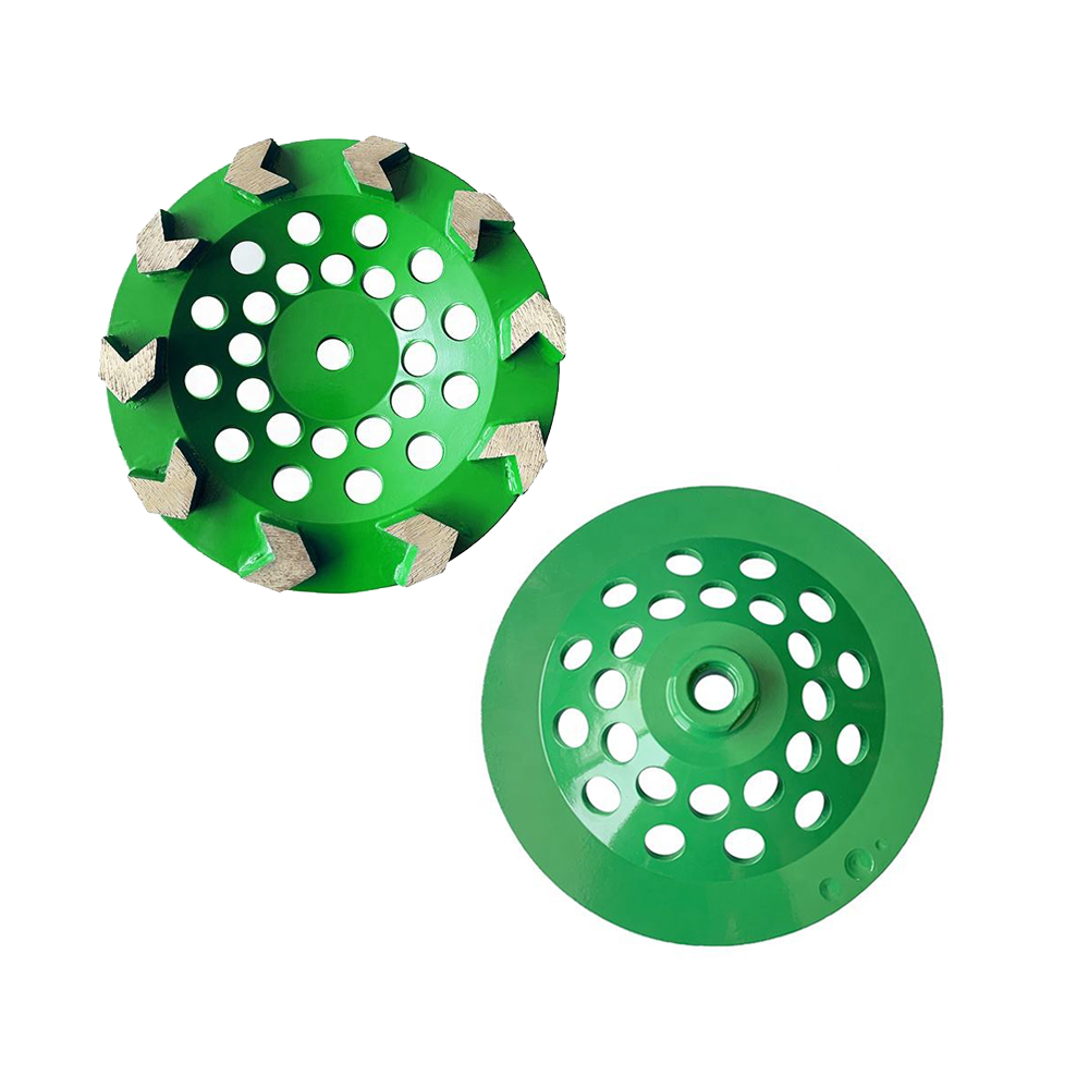 Diamond grinding wheel arrow segment diamond grinding disc for concrete floor grinding