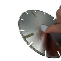 Electroplated stone marble 125 mm diamond cutting disc blade circular saw blade