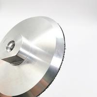 Aluminum back up pad backer pad for stone wet polisher Rigid backing pad for diamond polishing pads Hook and loop backing pad 4-inch backing pad