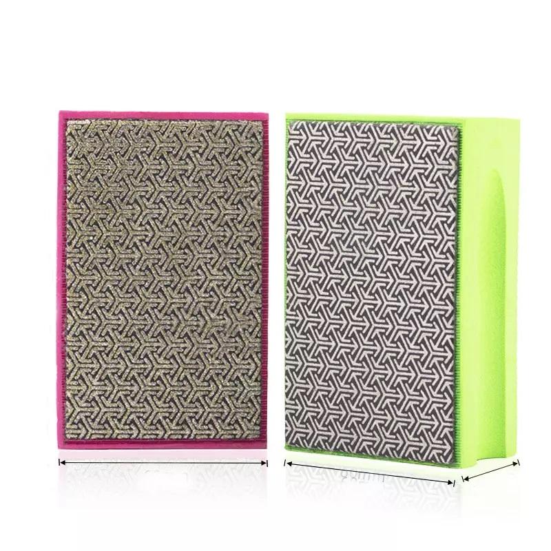 Diamond Sanding Pads Polishing Tools Electroplated Hand Polishing Pad For Glass Diamond hand pads for glass