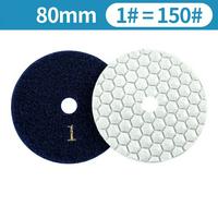 80mmDry Diamond Polishing Pads -dry polishing pads for marble and granite diamond