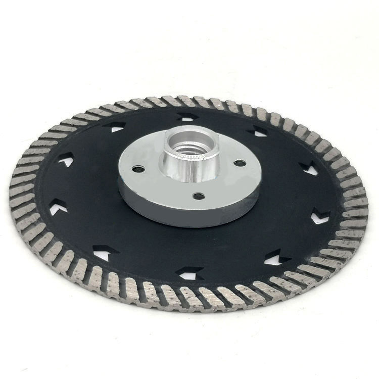 125mm 5'' diamond turbo cutting grinding disc saw blade for granite marble stone