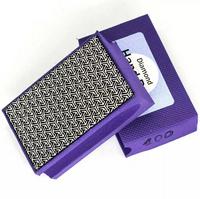 Diamond Sanding Pads Polishing Tools Electroplated Hand Polishing Pad For Glass Diamond hand pads for glass