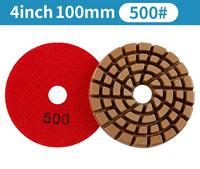 100mm/4inch Diamond Floor Polishing Pad Resin Bond Diamond Concrete Sanding Discs