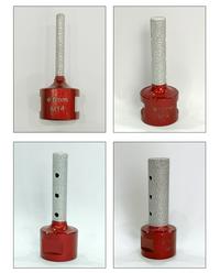 6-25mm M14 Thread Diamond Finger Bits For Granite/Quartz Stone/Marble Milling Tools Angle Grinder Milling Bits