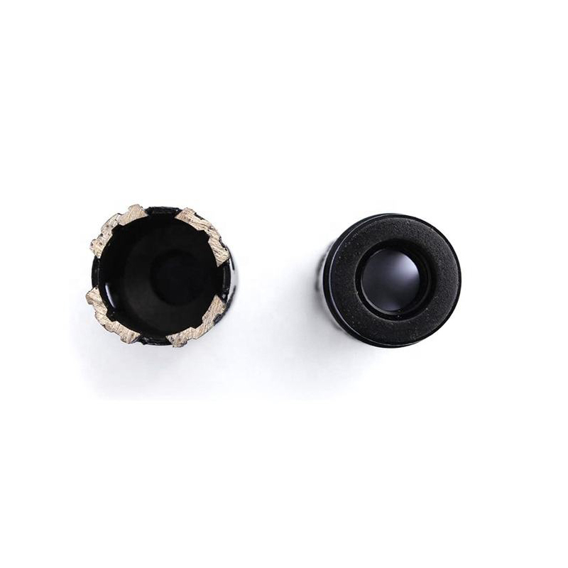 5/8-11 1-3/8 1-1/4" 1-5/8-Inch Dry Diamond core drill bit with turbo segment vacuum brazed protection tooth