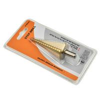 HSS Large Step Cone Drill Titanium Coated Metal Cutting Tool Set 4-12 / 20 / 32mm Hole Cutter