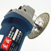 Electroplated Double Side Triangle Shape Diamond Cutting And Grinding Disc Saw Blade For Marble Ceramic With M14 Flange