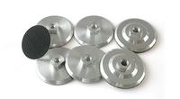 Aluminum back up pad backer pad for stone wet polisher Rigid backing pad for diamond polishing pads Hook and loop backing pad 4-inch backing pad