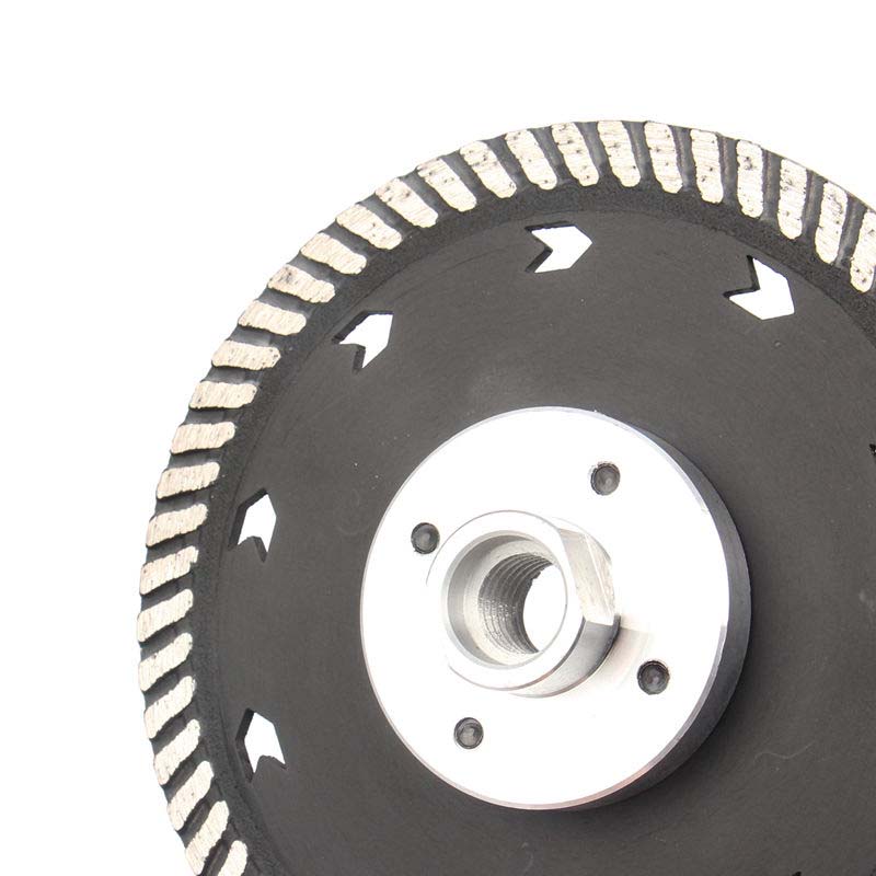125mm 5'' diamond turbo cutting grinding disc saw blade for granite marble stone